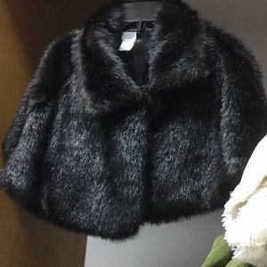 Charming Charlie’s shoulder jacket capelet